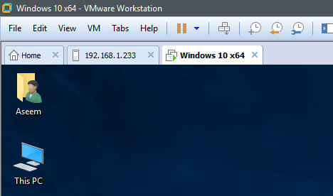 نحوه راه اندازی سرور VMware Workstation و اتصال به VM های اشتراکی