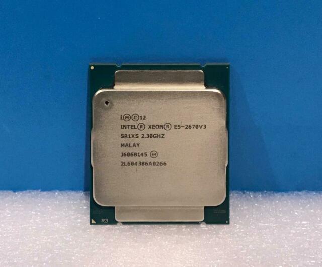 مشخصات پردازنده 2670 وی 3 (Intel Xeon E5-2670 v3)