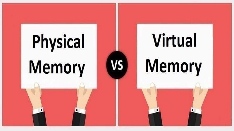 تفاوت بین حافظه فیزیکی یا Physical Memory و حافظه مجازی یا Virtual Memory