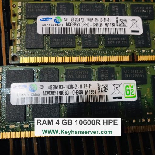 رم سرور اچ پی RAM 4GB 10600R HP