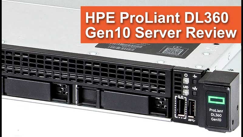 بررسی سرور HPE ProLiant DL360 Gen10 