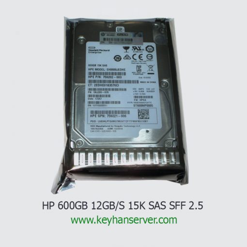 هارد سرور اچ پی HP 600GB 12G 15K SAS
