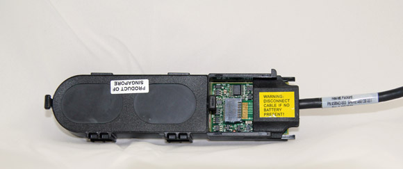 نحوه نصب یا ارتقاء حافظه و BBU در HP Smart Array P411
