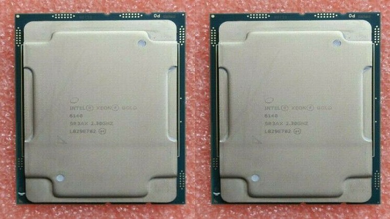 مشخصات پردازنده گلد 6140 زئون اینتل (Intel Xeon Gold 6140)