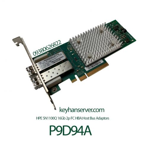 کارت HBA سرور HPE StoreFabric SN1100Q 16Gb Dual Port FC P9D94A