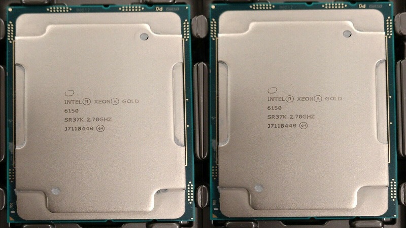 مشخصات پردازنده گلد 6150 زئون اینتل (Intel Xeon Gold 6150)