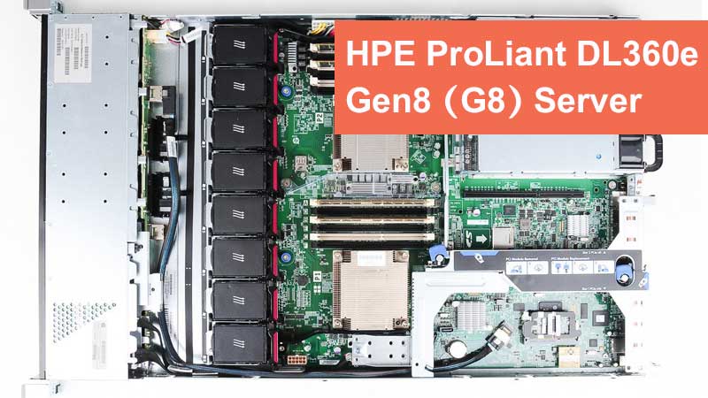 سرور HPE ProLiant DL360e Gen8