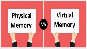 تفاوت بین حافظه فیزیکی یا Physical Memory و حافظه مجازی یا Virtual Memory