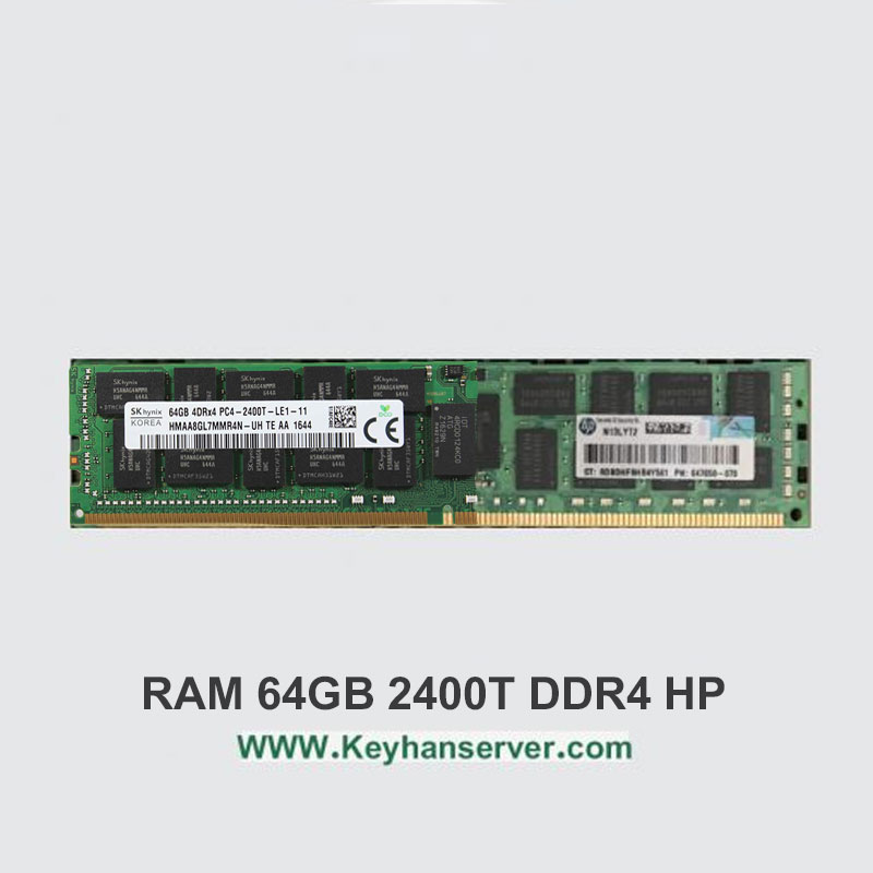 رم سرور 64 گیگابایت اچ پی HP RAM 64GB 2400T