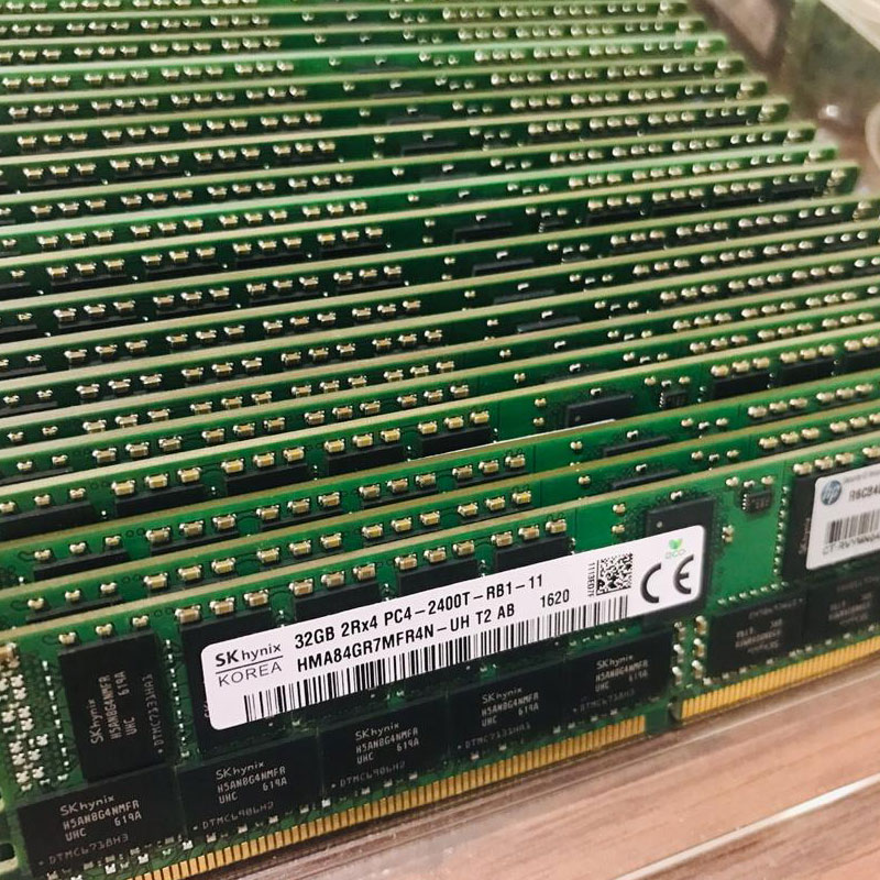 رم سرور 32 گیگابایتی اچ پی HP RAM 32GB PC4 2400T با پارت نامبر 805353-B21