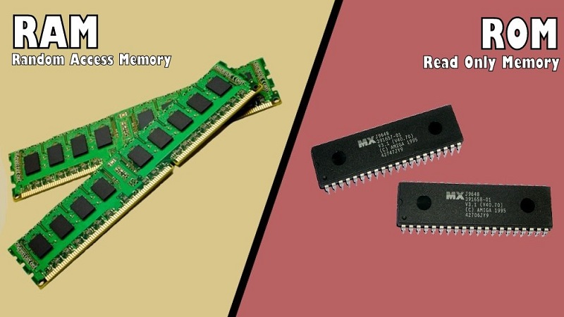 تفاوت بین حافظه رم (RAM) و رام (ROM) چیست؟