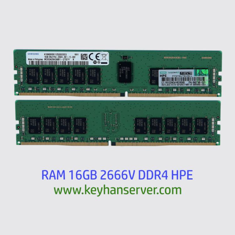 رم سرور اچپی RAM 16GB 2666V HPE